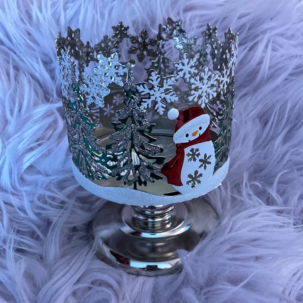 BBW 3-Wick Winter Scene Candle Holder